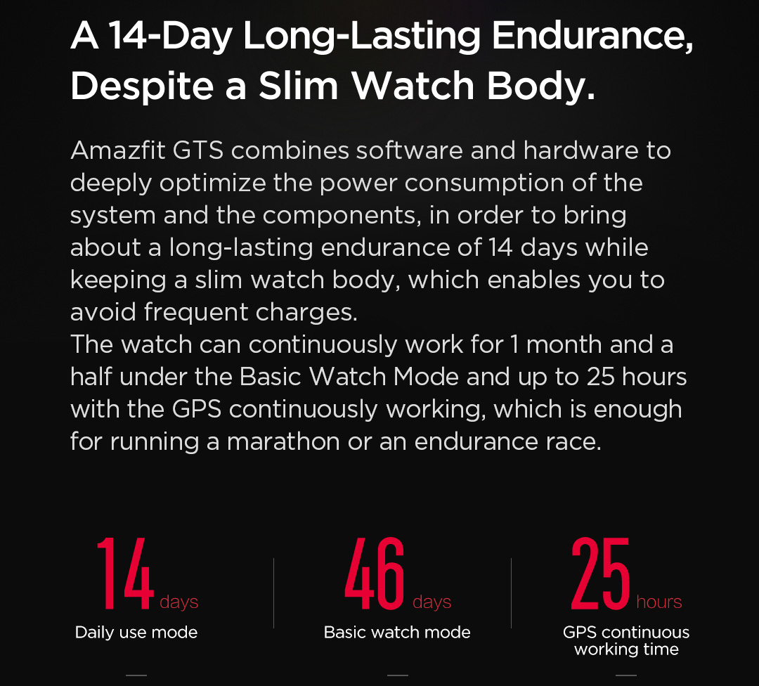 ساعت هوشمند شیائومی مدل Amazfit GTS Amazfit GTS
