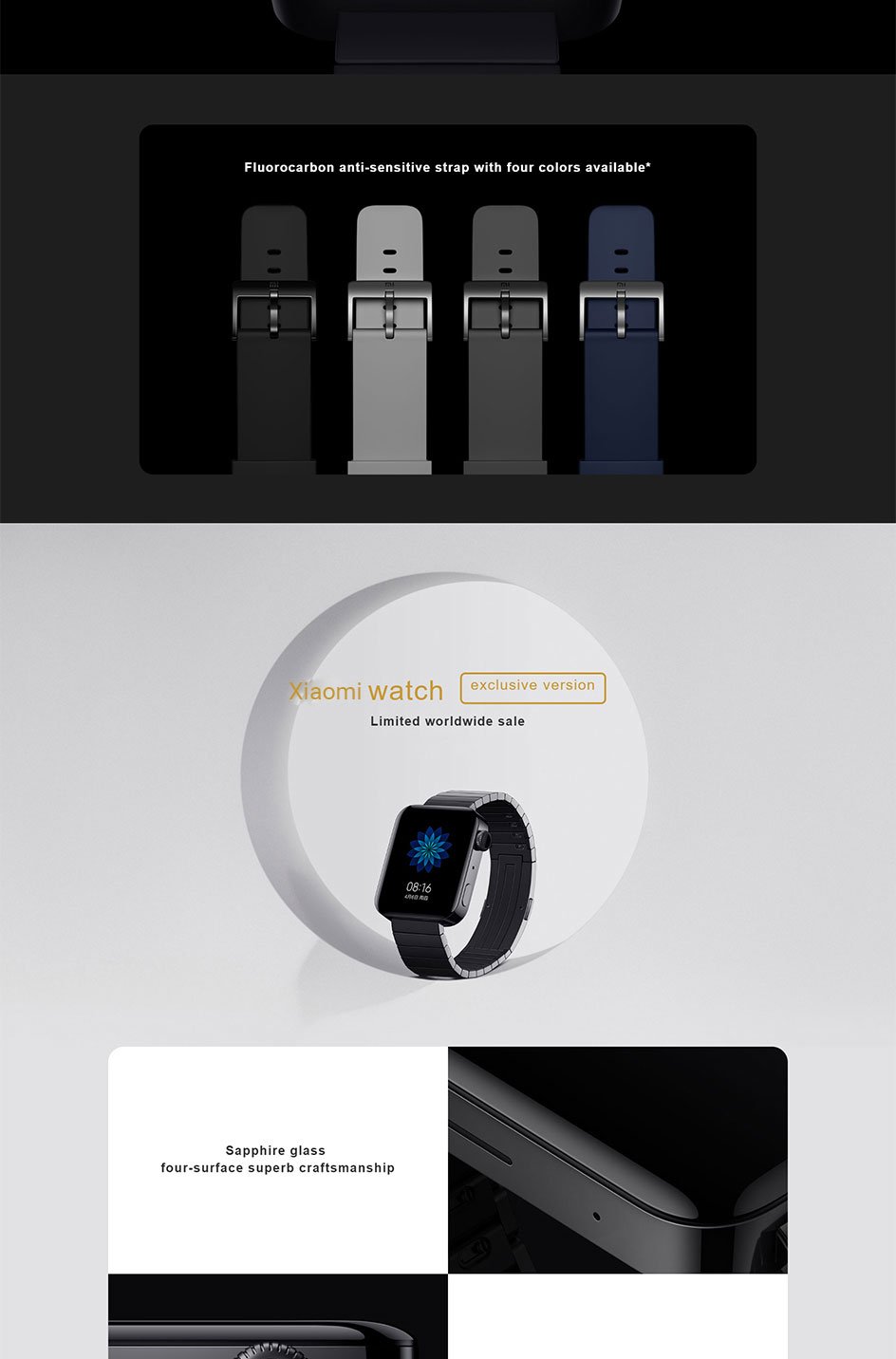 ساعت هوشمند شیائومی مدل Xiaomi Mi Watch Xiaomi Mi Watch