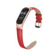 بند چرمی دستبند سلامتی شیائومی Xiaomi Mi Band 5 / 4 / 3 Leather Strap Leather Strap