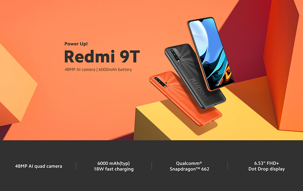 گوشی شیائومی مدل Redmi 9T ظرفیت 6/128 گیگابایت