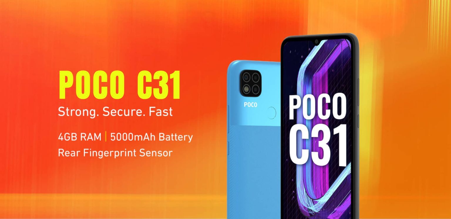 گوشی شیائومی مدل پوکو سی 31 464 Xiaomi Poco C31 شیائومی ایرانشیائومی ایران 3019