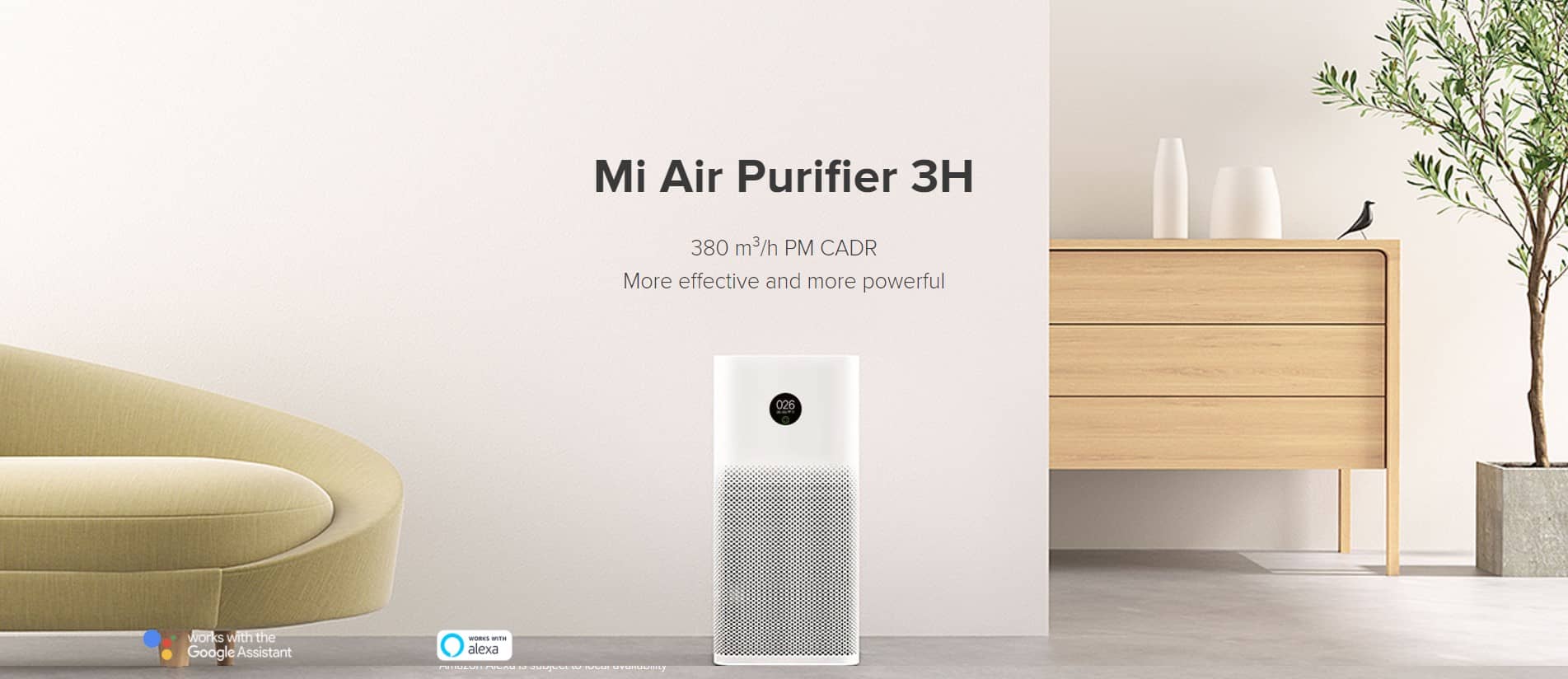 Mi Air Purifier 3H تصفیه هوا