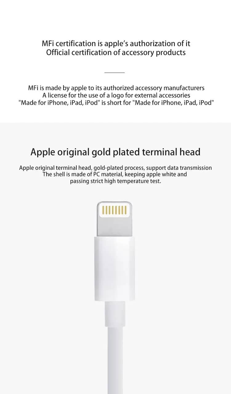 ZMI AL813C MFI USB-A TO LIGHTNING CABLE 1M IPhone Cable