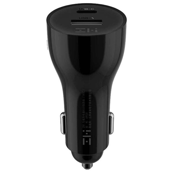 شارژر فندکی شیائومی 45 واتی دو پورت USB-C+USB-A مدل ZMI AP721