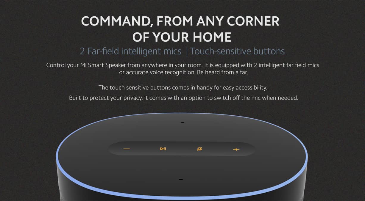 اسپیکر بلوتوثی قابل حمل Mi Smart Speaker L09G